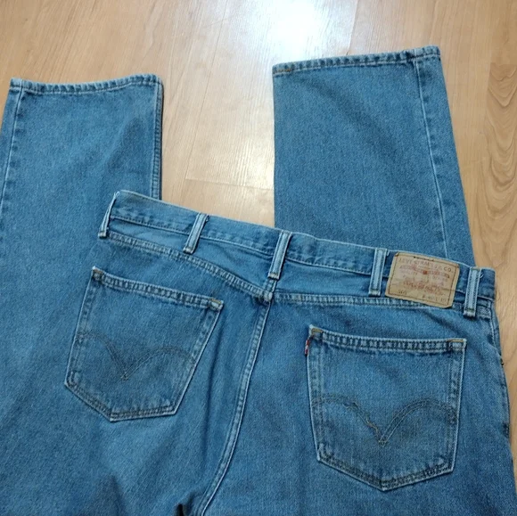Levis 505 Straight Leg Mens jeans 40x30 - Picture 3 of 4